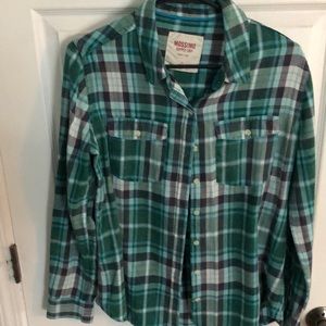 Button down flannel